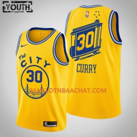 Maillot NBA Golden State Warriors Stephen Curry 30 Nike 2019-20 Hardwood Classics Swingman - Enfant